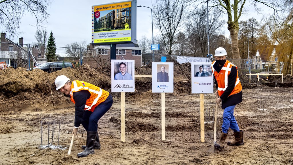 Read more about Article Wooden residential building M'DAM first pile (Press release)
